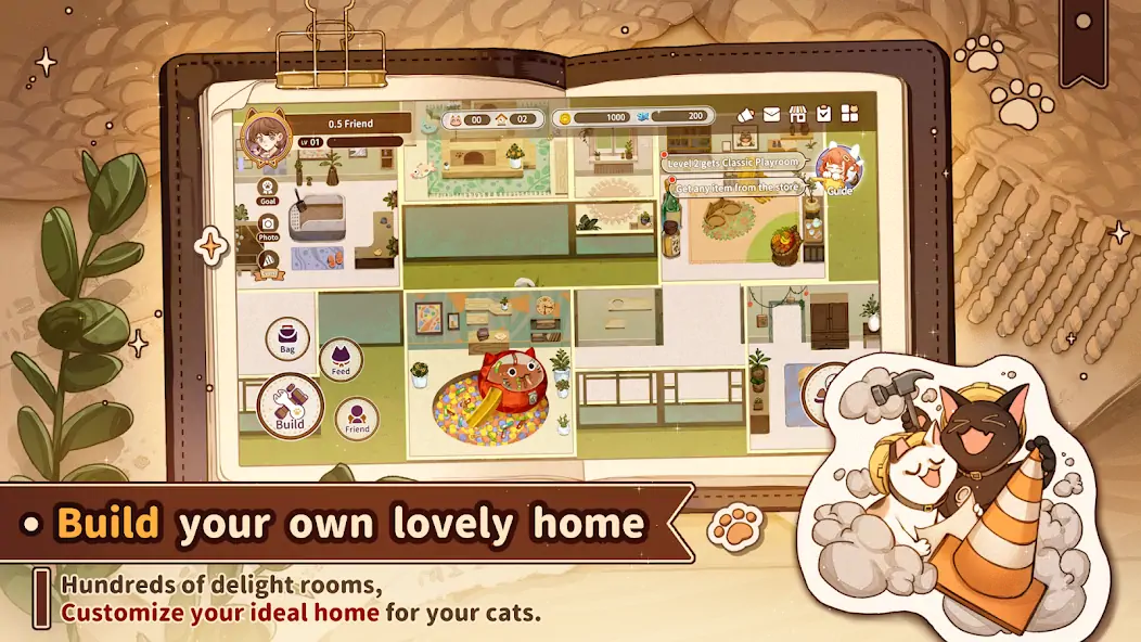 Скачать Losing Cats Way [Взлом Бесконечные деньги] APK на Андроид