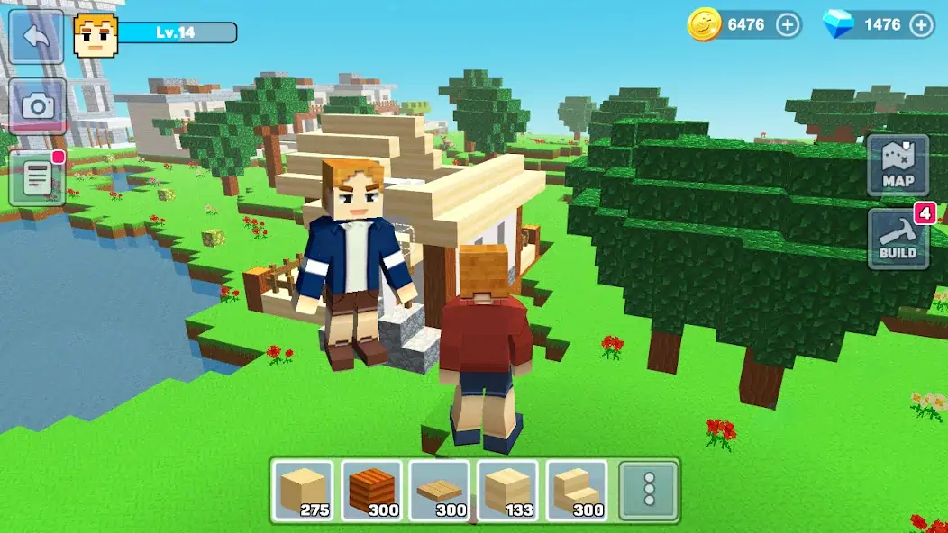 Скачать MiniCraft: Blocky Craft 2023 [Взлом Бесконечные деньги] APK на Андроид