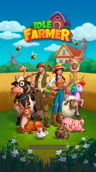 Скачать Idle Farmer: Mine game [Взлом Много монет] APK на Андроид