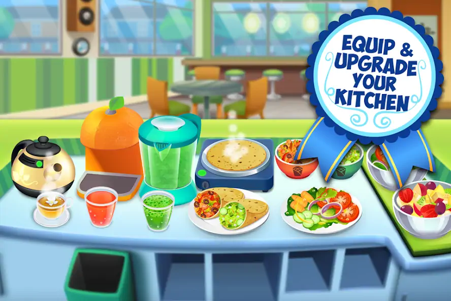Скачать My Salad Bar: Veggie Food Game [Взлом Бесконечные монеты] APK на Андроид