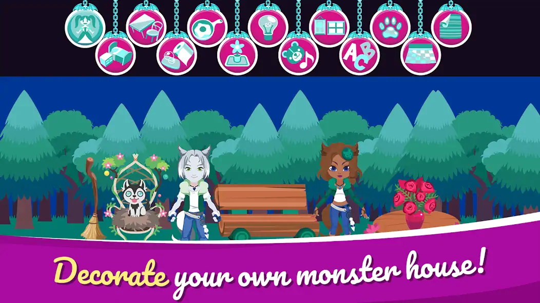 Скачать My Monster House: Doll Games [Взлом Много монет] APK на Андроид