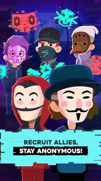 Скачать Hacking Hero: Hacker Clicker [Взлом Бесконечные монеты] APK на Андроид