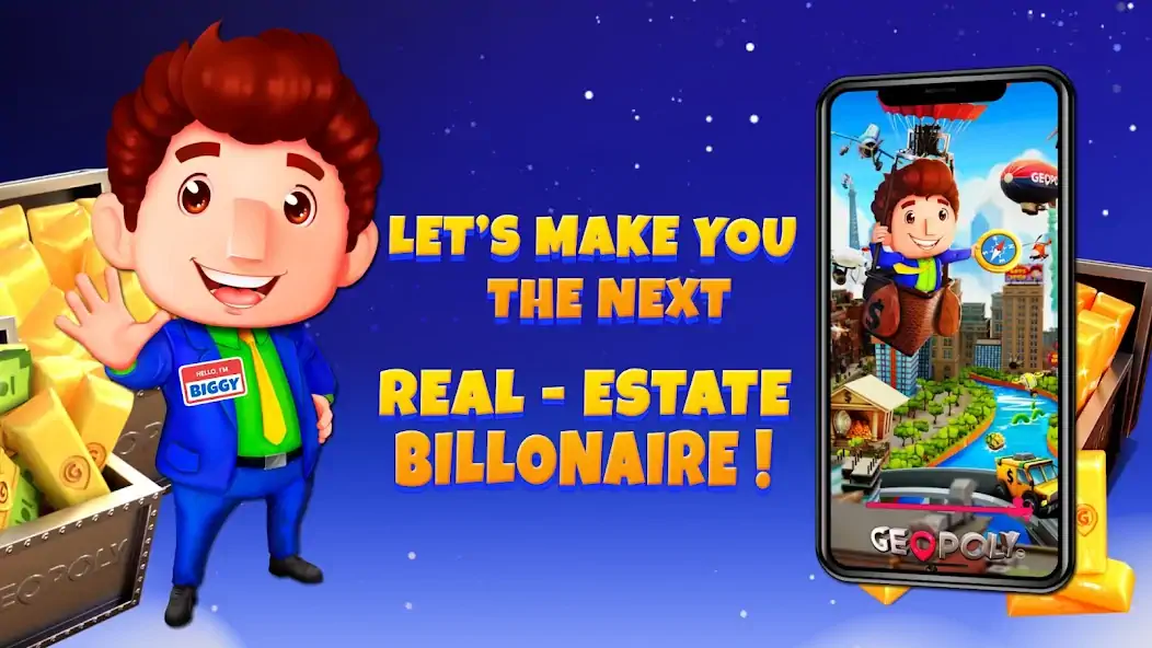 Скачать GEOPOLY Real-Estate TycoonGame [Взлом Бесконечные деньги] APK на Андроид