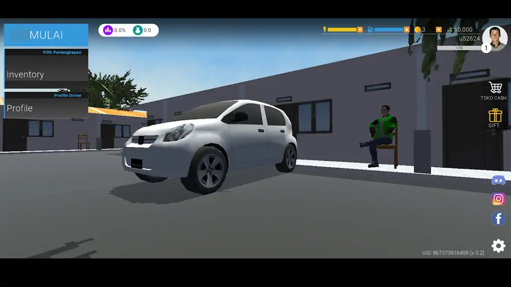 Скачать Taxi Online Simulator ID [Взлом Много монет] APK на Андроид