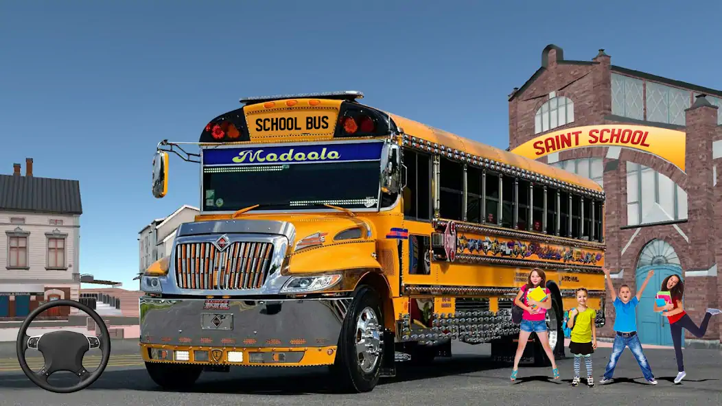 Скачать School Bus Transport Simulator [Взлом Много денег] APK на Андроид