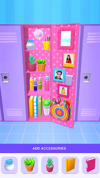 Скачать DIY Locker 3D [Взлом Бесконечные деньги] APK на Андроид