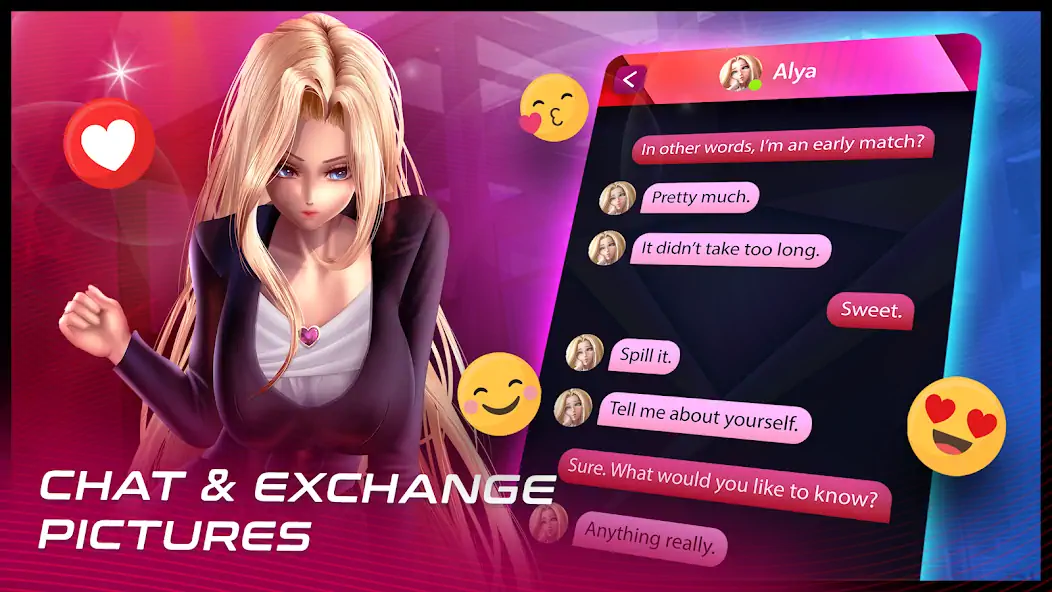 Скачать LoveNest - Anime Character Sim [Взлом Бесконечные монеты] APK на Андроид