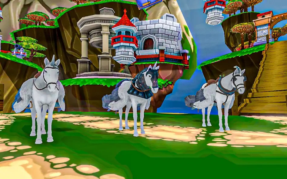 Скачать The Flying Horse : Unicorn [Взлом Много монет] APK на Андроид