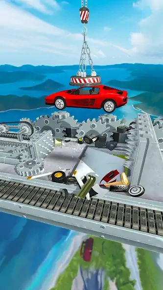 Скачать Car Crusher Kingdom [Взлом Бесконечные монеты] APK на Андроид