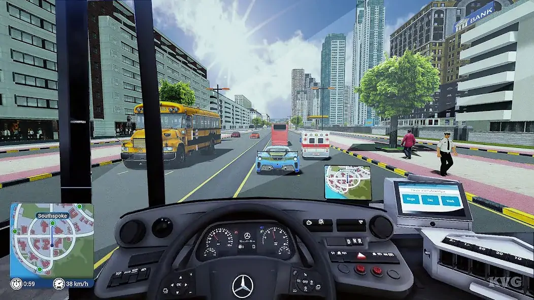 Скачать Bus simulator 2023 - Bus Games [Взлом Много монет] APK на Андроид