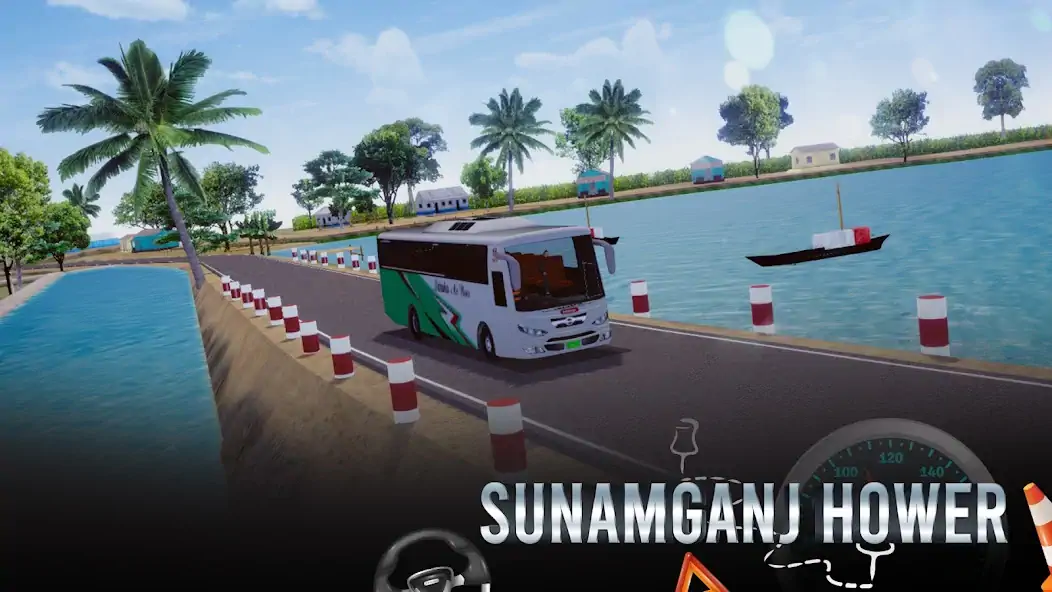 Скачать Bus Simulator Bangladesh [Взлом Бесконечные деньги] APK на Андроид