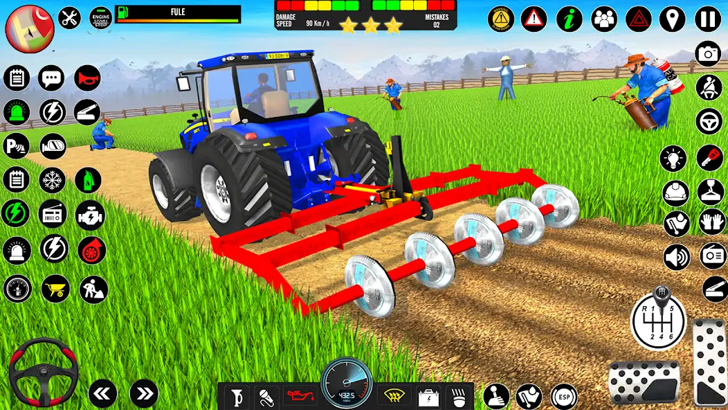 Скачать Farming Games: Tractor Games [Взлом Бесконечные деньги] APK на Андроид