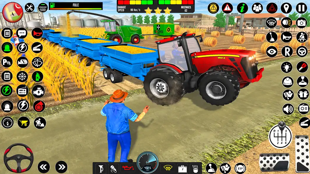 Скачать Farming Games: Tractor Games [Взлом Бесконечные деньги] APK на Андроид