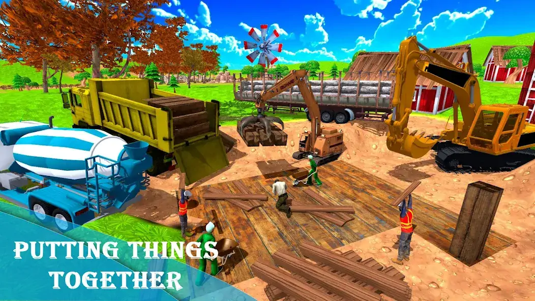 Скачать Carpenter Wood House Builder [Взлом Бесконечные монеты] APK на Андроид