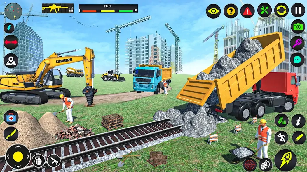 Скачать Excavator Simulator Crane Game [Взлом Бесконечные деньги] APK на Андроид