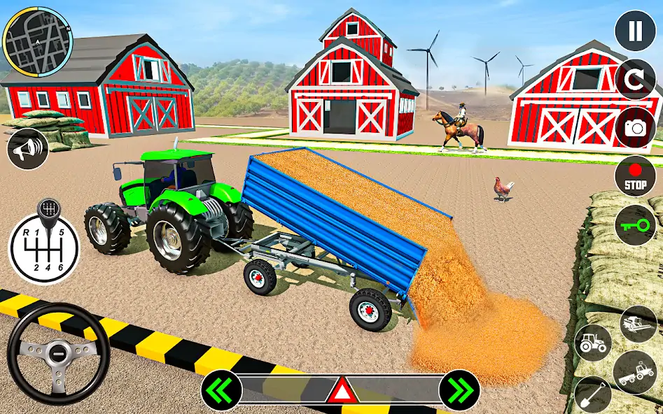 Скачать Tractor Farming: Tractor Games [Взлом Много денег] APK на Андроид