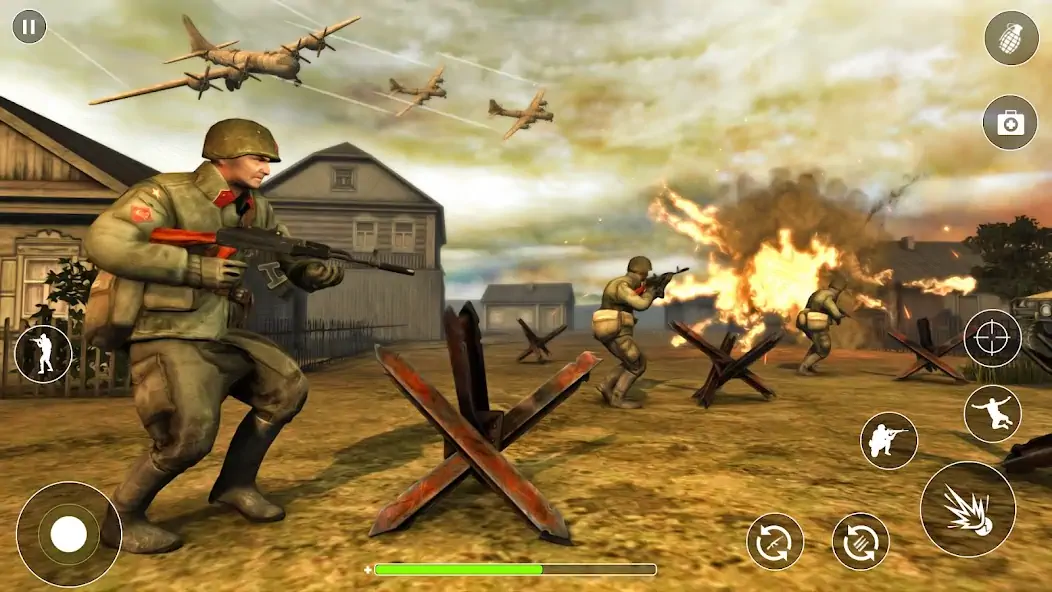 Скачать WW2 Survival Shooter огонь [Взлом Много денег] APK на Андроид