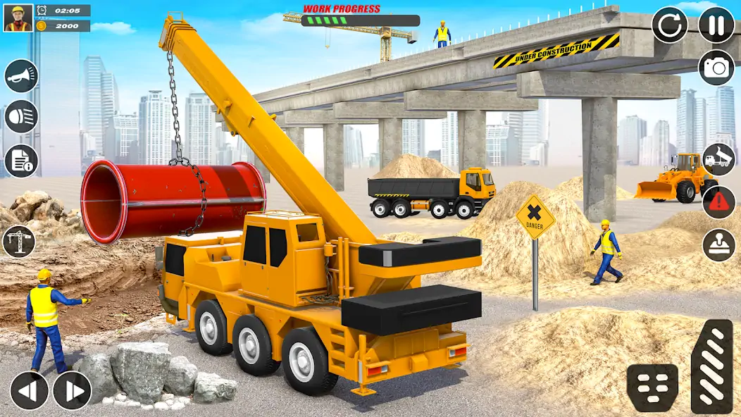Скачать City Builder Construction Sim [Взлом Много денег] APK на Андроид
