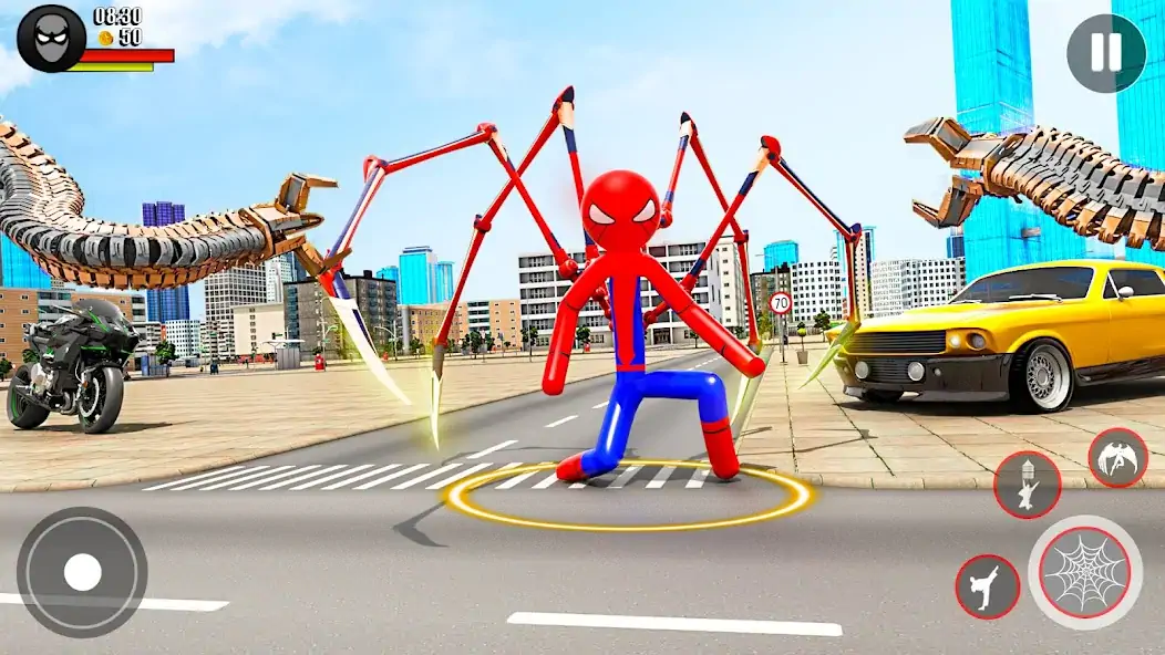 Скачать игра паук - Человек-паук-герой [Взлом Много денег] APK на Андроид
