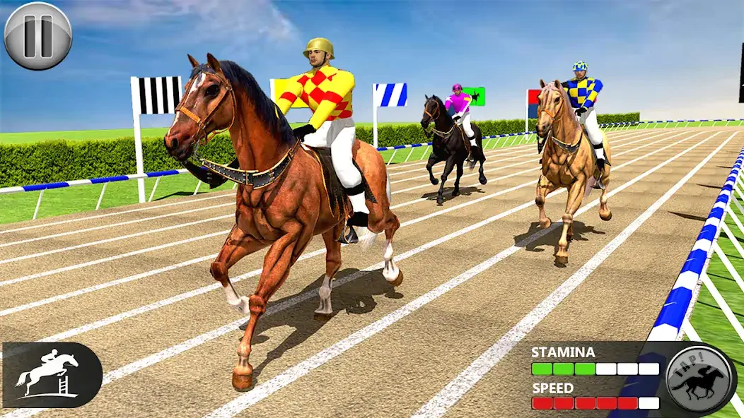 Скачать лошадь гоночный игры 3д [Взлом Бесконечные деньги] APK на Андроид
