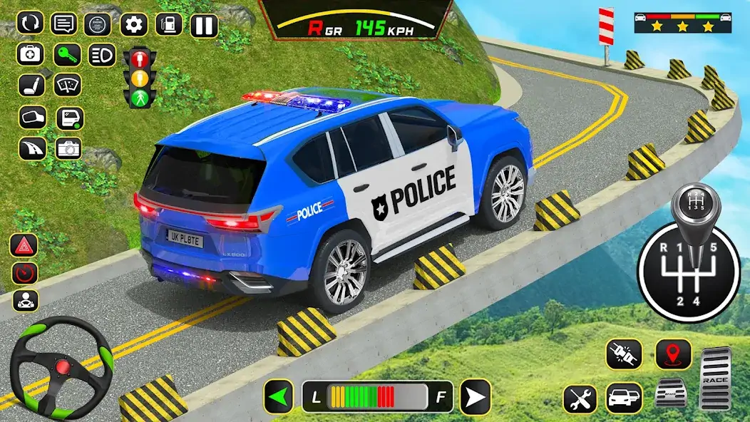 Скачать Police Car Driving School Game [Взлом Бесконечные монеты] APK на Андроид