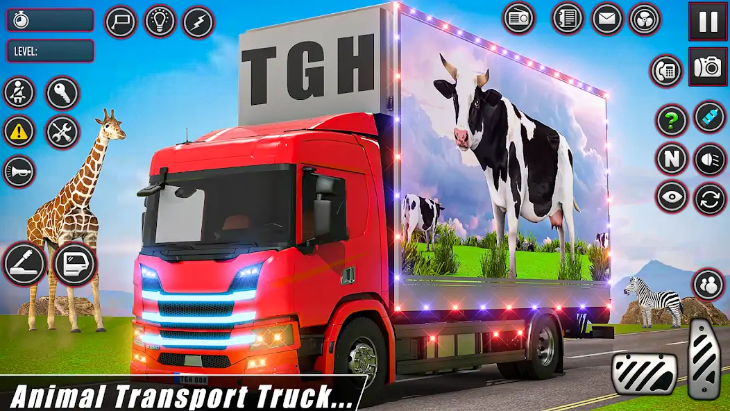 Скачать Domestic Animal Transport Game [Взлом Бесконечные деньги] APK на Андроид