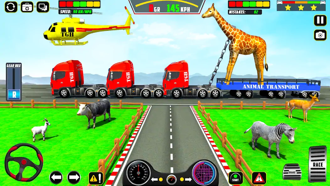 Скачать Domestic Animal Transport Game [Взлом Бесконечные деньги] APK на Андроид