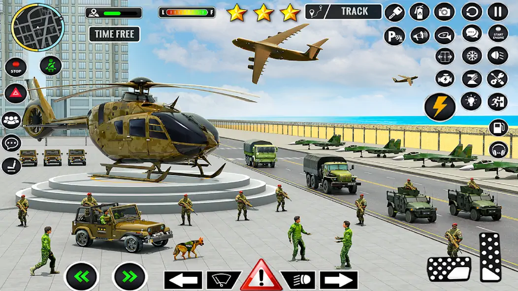 Скачать Army Vehicles Transport Games [Взлом Много монет] APK на Андроид