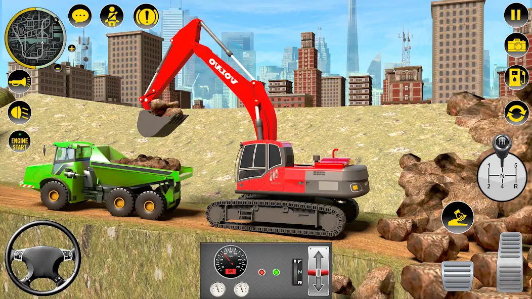 Скачать Stickman City Construction [Взлом Много денег] APK на Андроид