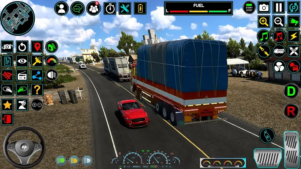 Скачать Indian Truck Offroad Cargo Sim [Взлом Бесконечные монеты] APK на Андроид