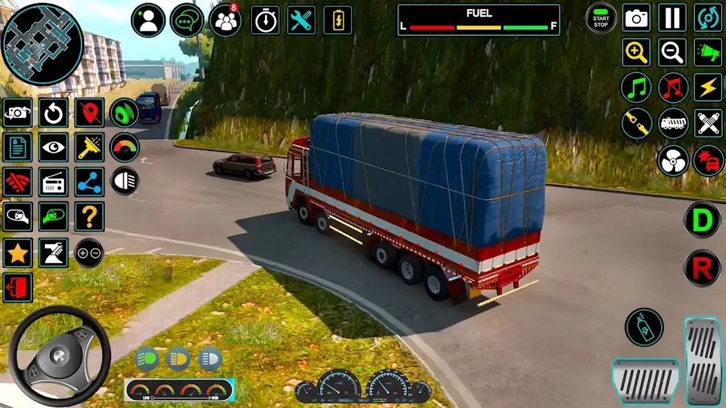 Скачать Indian Truck Offroad Cargo Sim [Взлом Бесконечные монеты] APK на Андроид