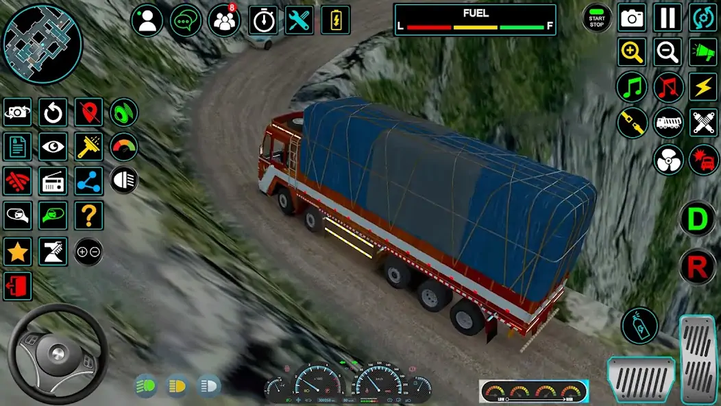 Скачать Indian Truck Offroad Cargo Sim [Взлом Бесконечные монеты] APK на Андроид