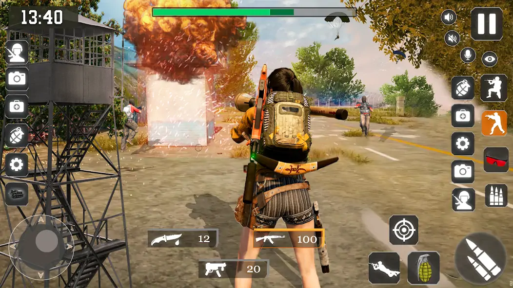 Скачать Fps Battleground Mobile India [Взлом Бесконечные деньги] APK на Андроид