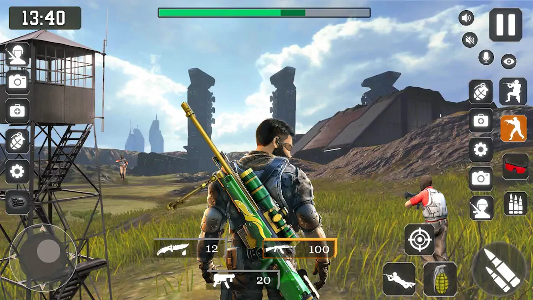 Скачать Fps Battleground Mobile India [Взлом Бесконечные деньги] APK на Андроид