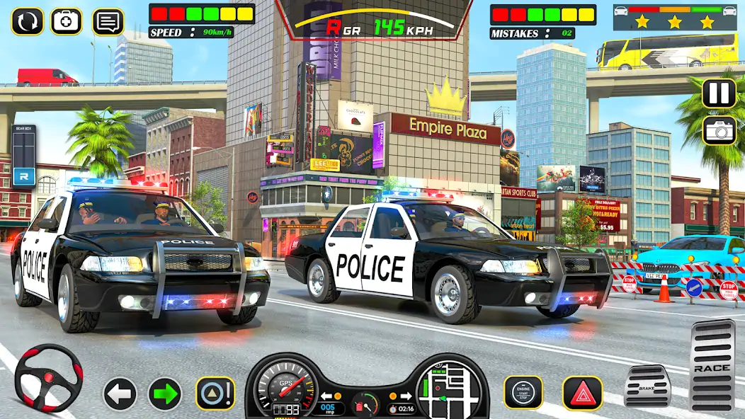 Скачать Полицейская машина США игры [Взлом Бесконечные монеты] APK на Андроид