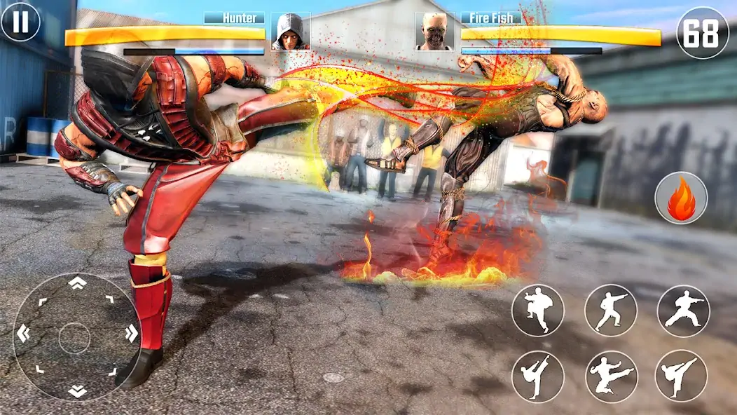 Скачать Kung Fu Fighting Karate Games [Взлом Бесконечные монеты] APK на Андроид