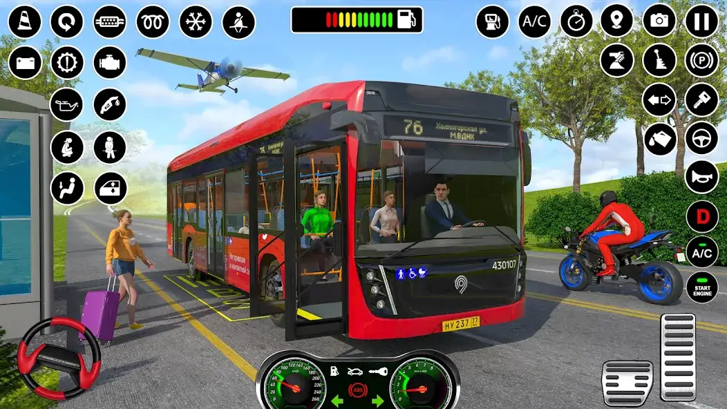 Скачать Bus Simulator 3D: Bus Games [Взлом Бесконечные монеты] APK на Андроид