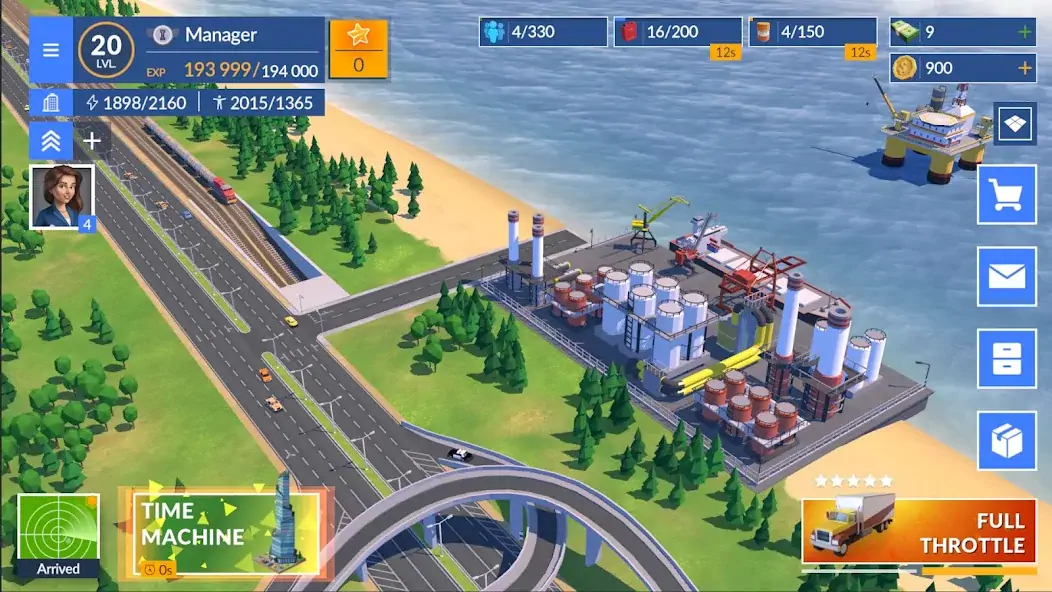 Скачать Transport Manager Tycoon [Взлом Много монет] APK на Андроид