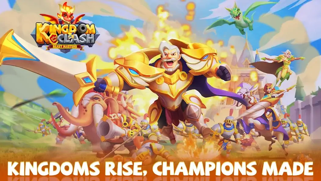 Скачать Kingdom Clash: Beast Masters [Взлом Бесконечные монеты] APK на Андроид