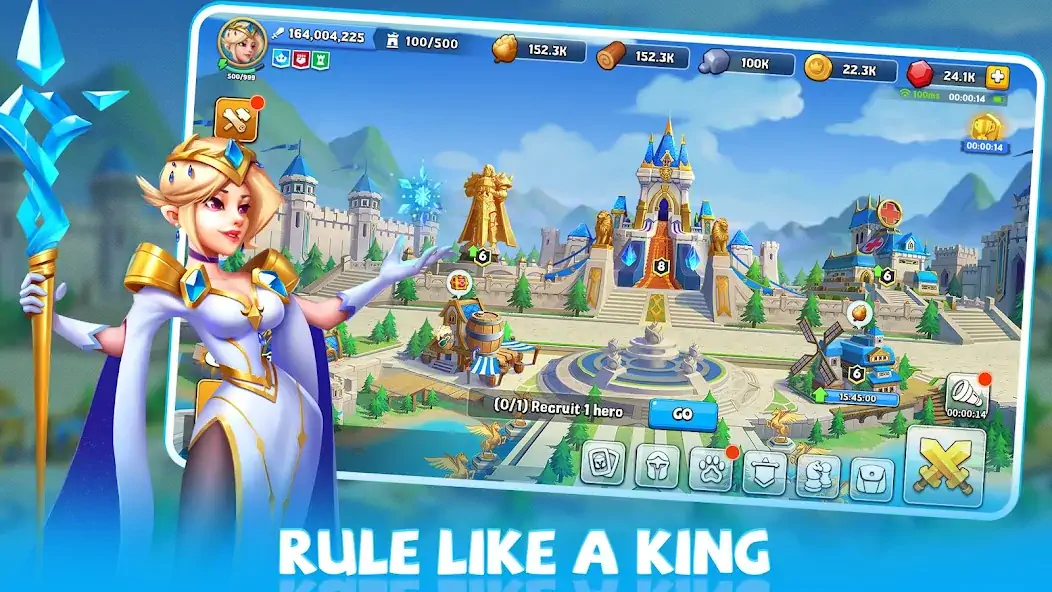 Скачать Kingdom Clash: Beast Masters [Взлом Бесконечные монеты] APK на Андроид