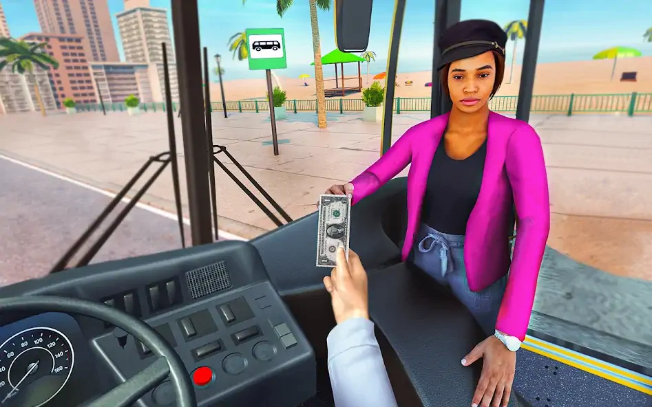 Скачать City Bus Simulator: Transport [Взлом Бесконечные деньги] APK на Андроид