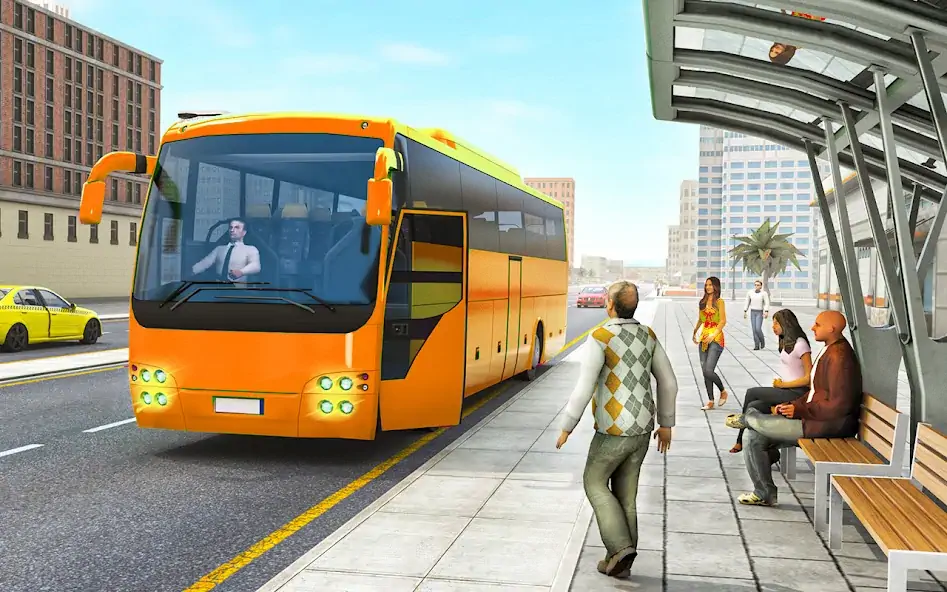 Скачать City Bus Simulator: Transport [Взлом Бесконечные деньги] APK на Андроид