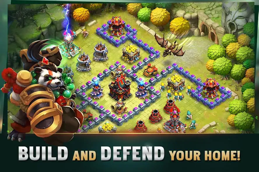 Скачать Clash of Lords 2: Guild Castle [Взлом Много денег] APK на Андроид