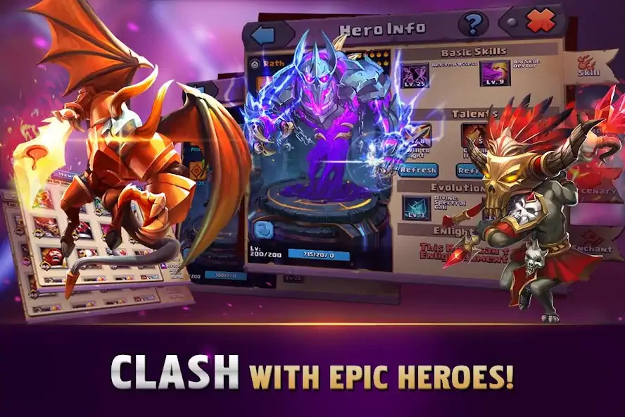 Скачать Clash of Lords 2: Guild Castle [Взлом Много денег] APK на Андроид