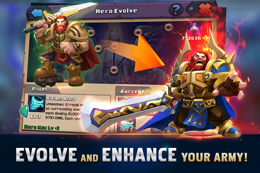 Скачать Clash of Lords 2: Guild Castle [Взлом Много денег] APK на Андроид