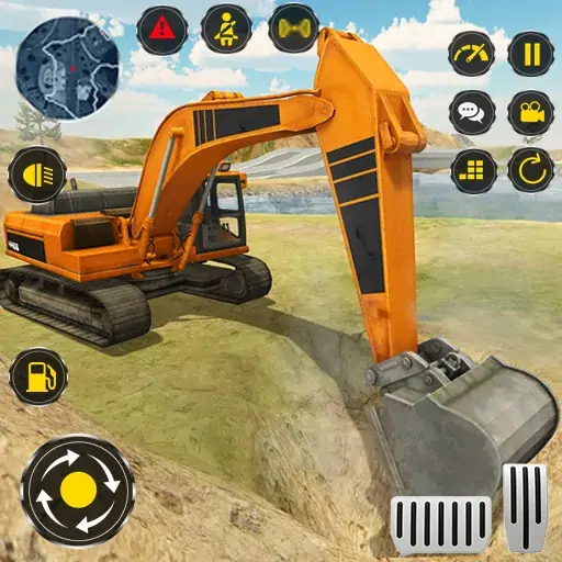 Скачать Heavy Excavator Simulator PRO [Взлом Бесконечные монеты] APK на Андроид