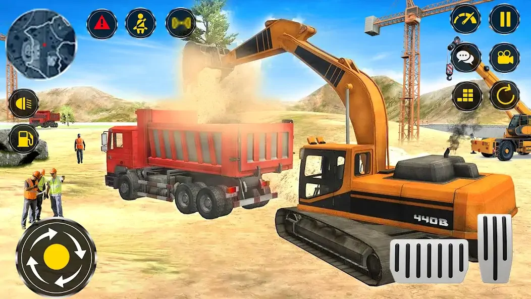 Скачать Heavy Excavator Simulator PRO [Взлом Бесконечные монеты] APK на Андроид