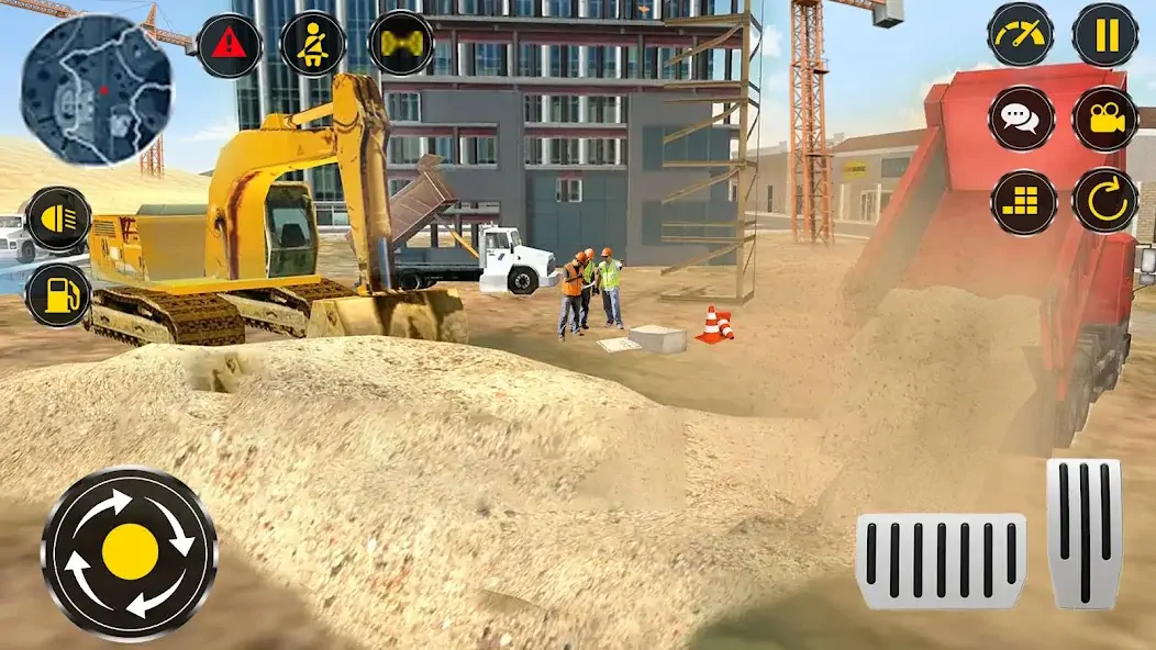 Скачать Heavy Excavator Simulator PRO [Взлом Бесконечные монеты] APK на Андроид