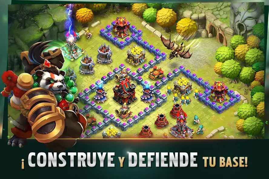 Скачать Clash of Lords 2: Español [Взлом Бесконечные монеты] APK на Андроид