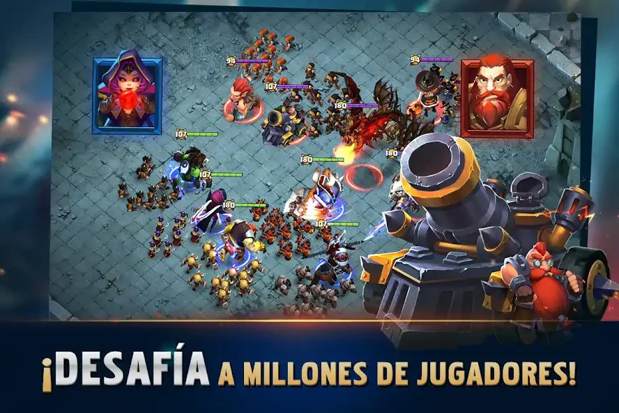 Скачать Clash of Lords 2: Español [Взлом Бесконечные монеты] APK на Андроид